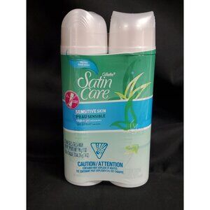 Pack Of 2 Gillette Venus Satin Care Sensitive Skin Shave Gel for Women 7oz NEW